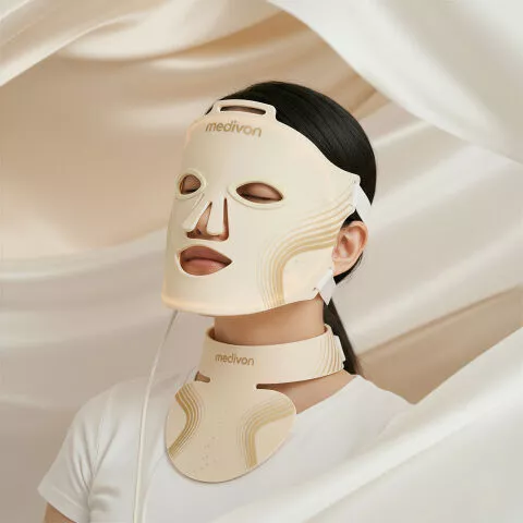 Medivon Lumi Max - Professionelle LED-Lichttherapie-Maske