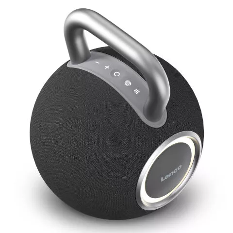 Lenco Premium 360°-Bluetooth-Lautsprecher mit Auracast®