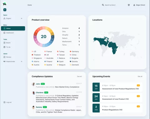 AI Agent for product compliance