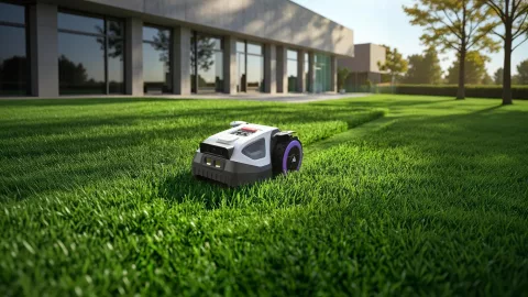 M5 LiDAR Robot Lawn Mower