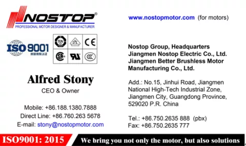 Jiangmen Nostop Electric Co., Ltd