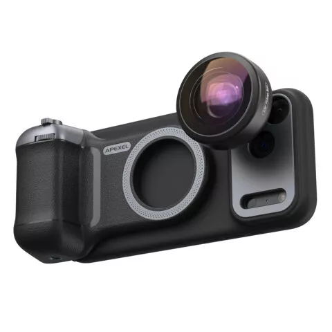 210 degree 4K Edge-to-edge Clarity Super Wide Angle Lens,Fisheye for Vlogging