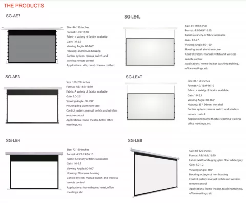 Projection Screen
