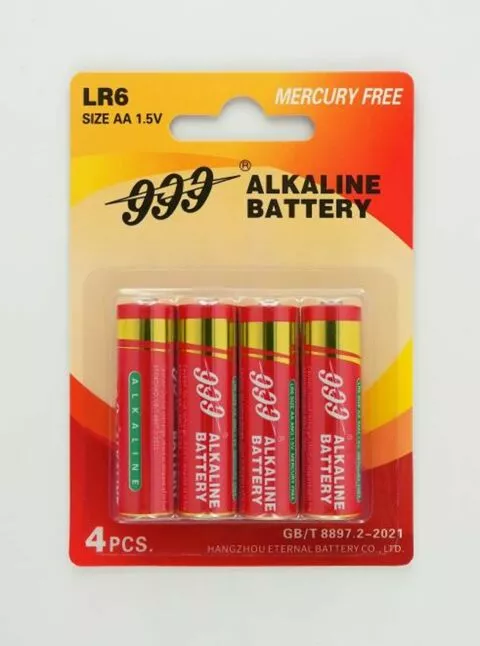 999 Alkaline Battery LR6 AA