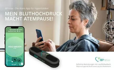 BPrelax – The breathing app for people with high blood pressure