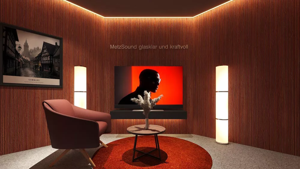 Sound Experience bei Metz – Wenn aus einem OLED ein Klangerlebnis wird
