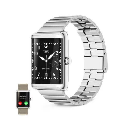 KSIX Loop Smartwatch, Calls, Health & Activity Tracking, Sports Modes