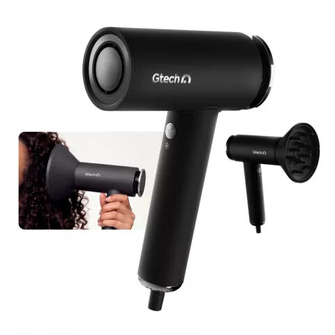 Gtech DryOnic Ionen-Haartrockner mit Schnelltrocknungsfunktion (Carbon Lux)