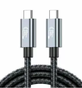 TYPE-C USB4 cable/PD 240W（5A 48V)
40Gbps+240W+8K60HZ