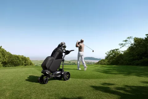 NAVEE Birdie 3X Golf Push Cart