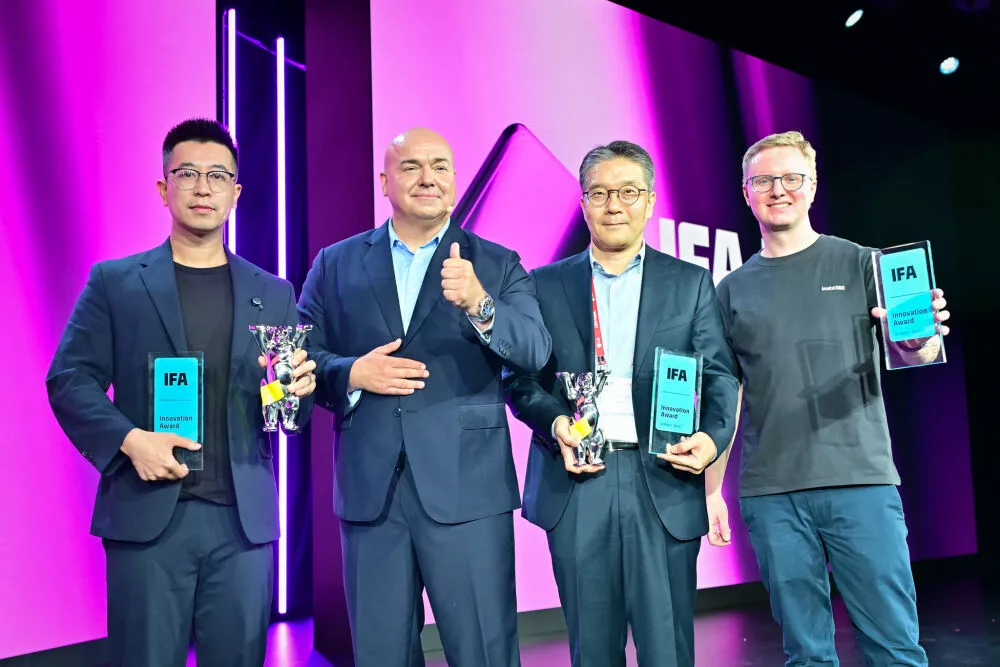 Die Hauptgewinner der IFA Innovation Awards 2026 stehen fest: Anker, Insta360 und LG sind ausgezeichnet
