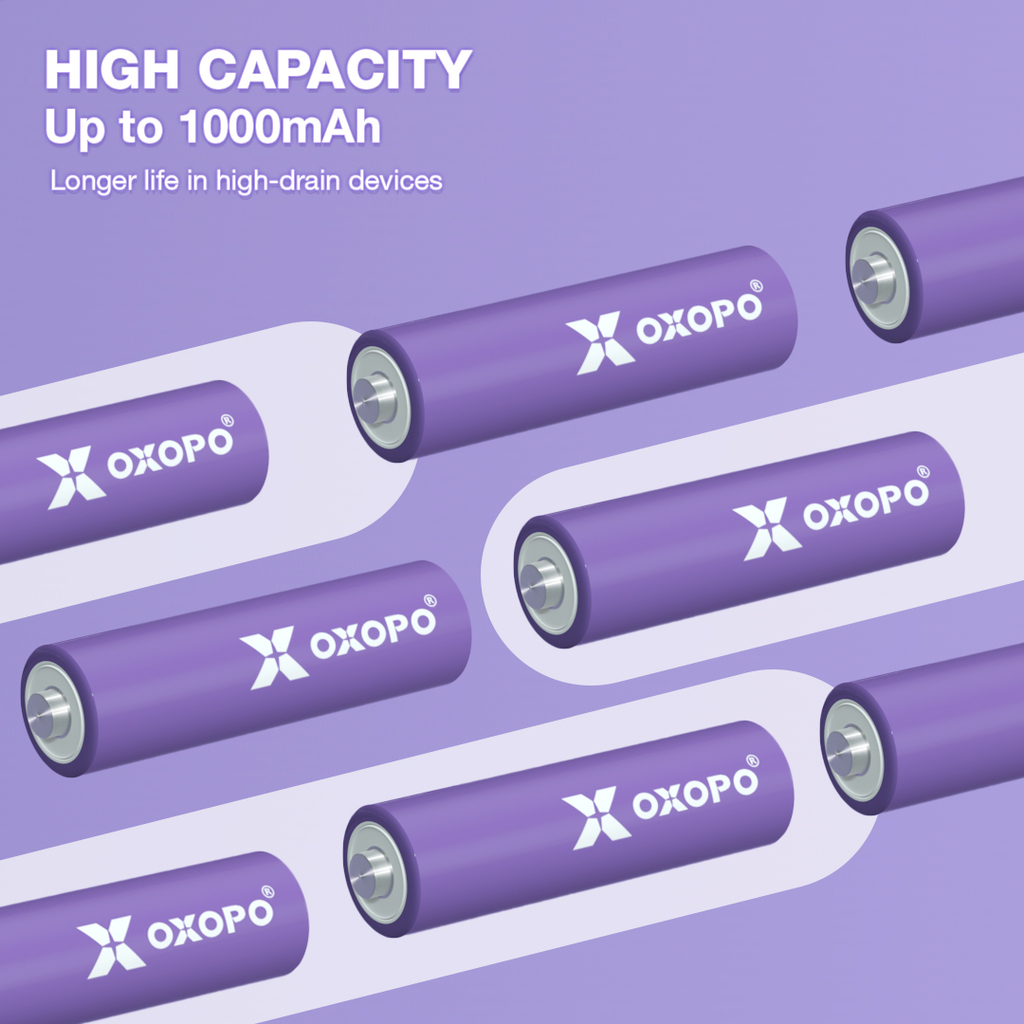 OXOPO XN Series AA/AAA Ni-MH Rechargeable Battery