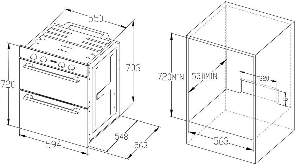 85L Builtin Double Oven with Steam IFA Berlin 2024
