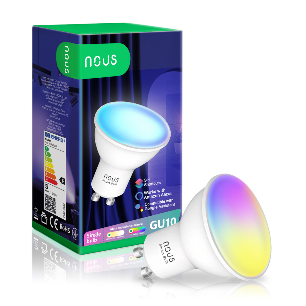 NOUS P8 Smart WIFI Bulb RGB GU10