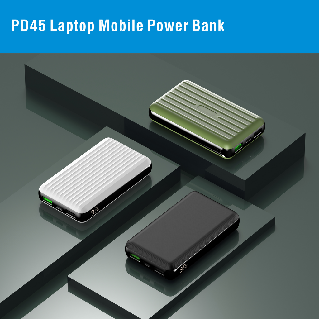 PT-506 -10000mAh quick 65W compact laptop power bank