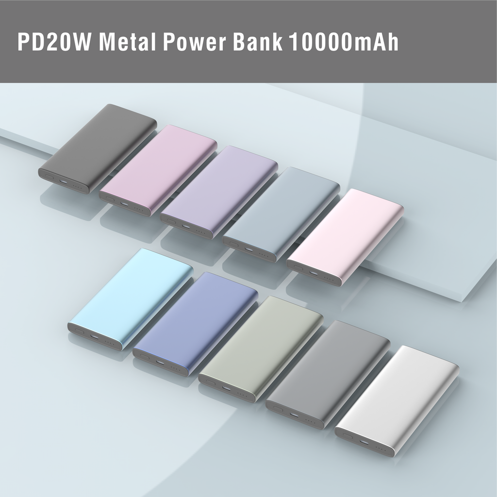 A13 - 10000mAh fast charge 20W metal power bank