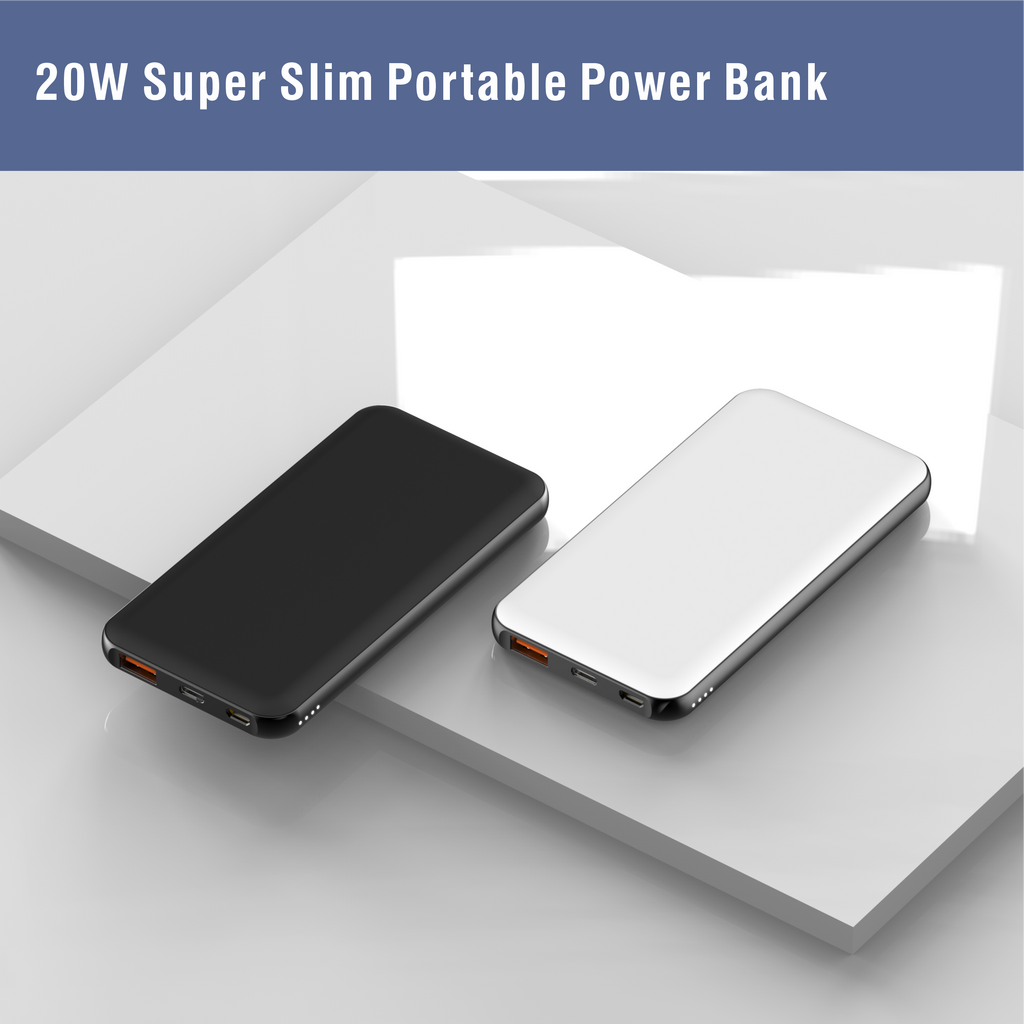 PT727 - 10000mAh fast charge 20W slim power bank