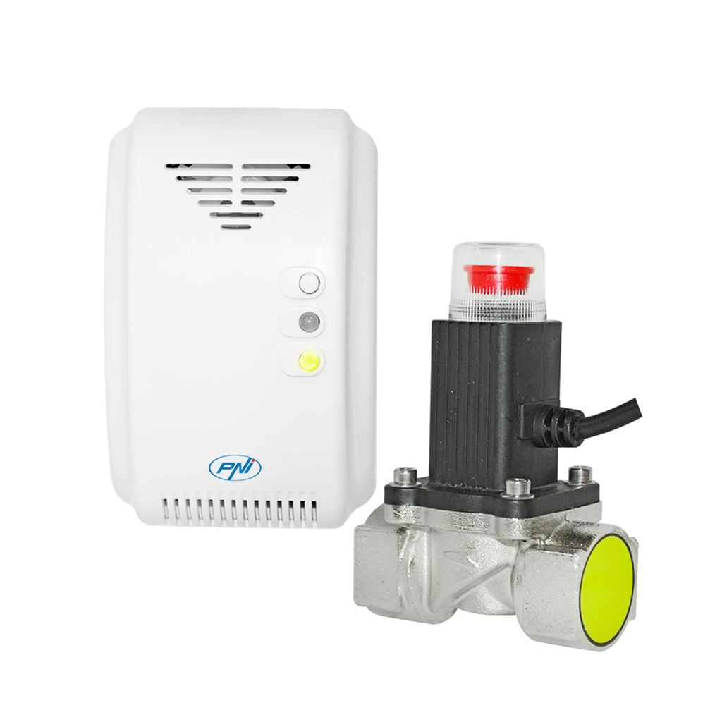 PNI Safe House Kit 200 gas sensor and solenoid valve 3/4 Inch