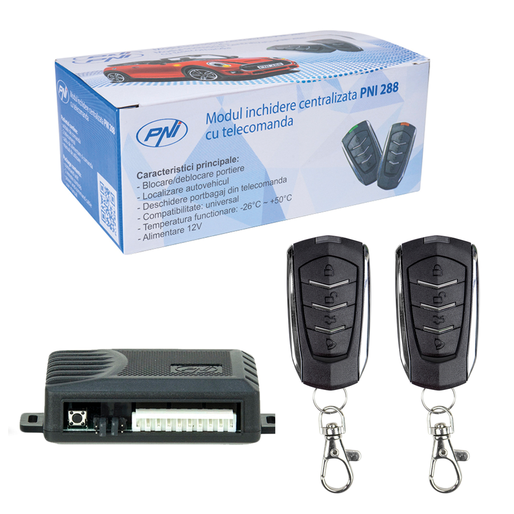 PNI 288 central locking mode with remote control
