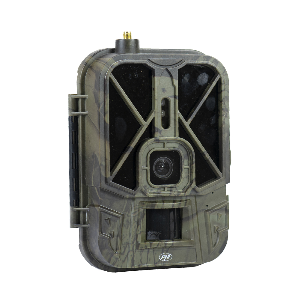 Hunting camera PNI Hunting 550C Internet 4G LTE, live access and notifications through the Tuya application, rechargeable battery included 8000 mAh