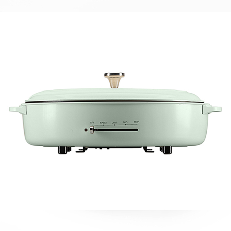 Electric Frying Pan With Multiple Baking Pans HP120-1