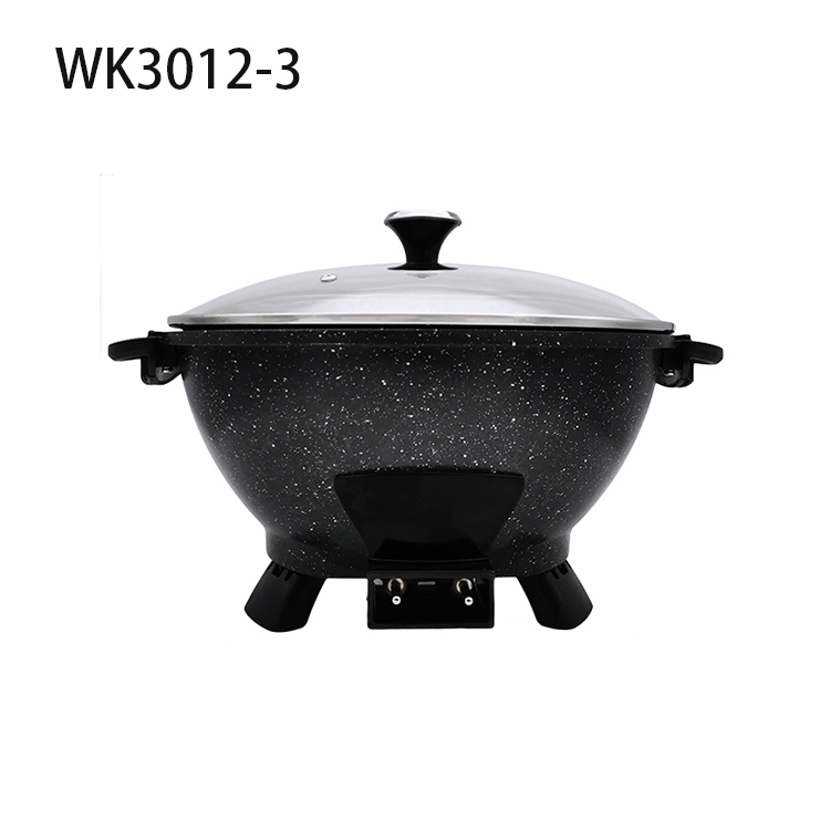 Electric Induction Wok With Lid WK3012