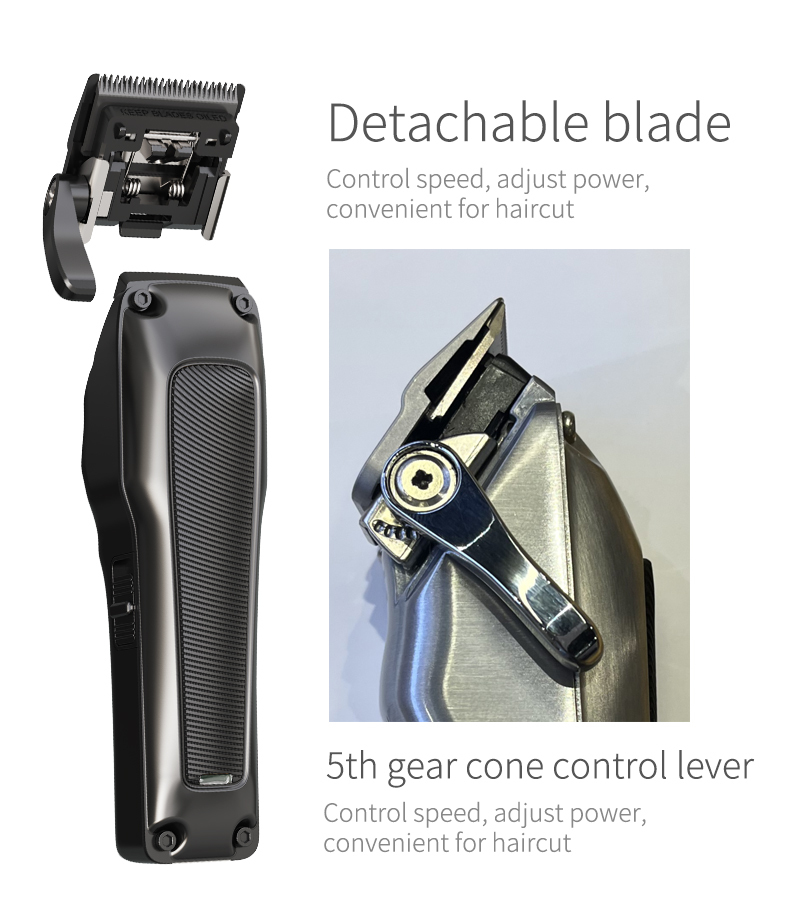 Iclipper-K77 Professional Hair Clipper Brushless Motor Strong Power Barber Use Hair Trimmer Clipper