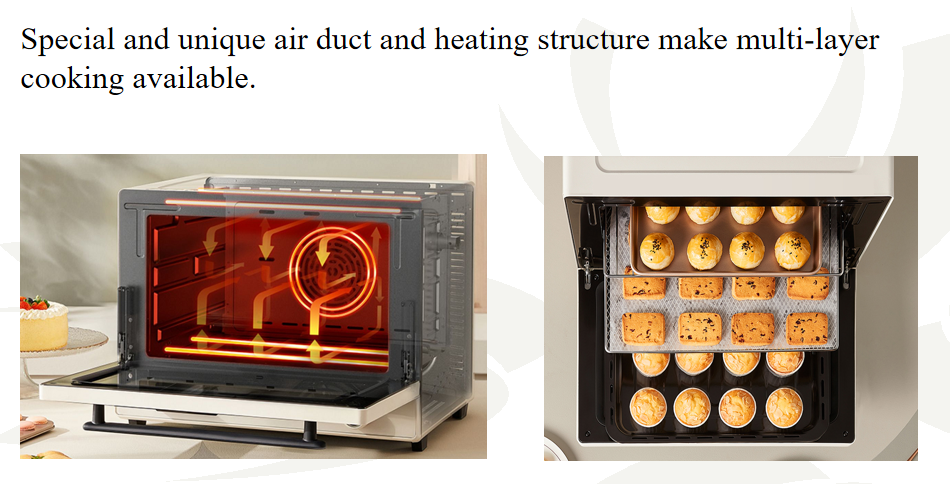 multi-function electric oven