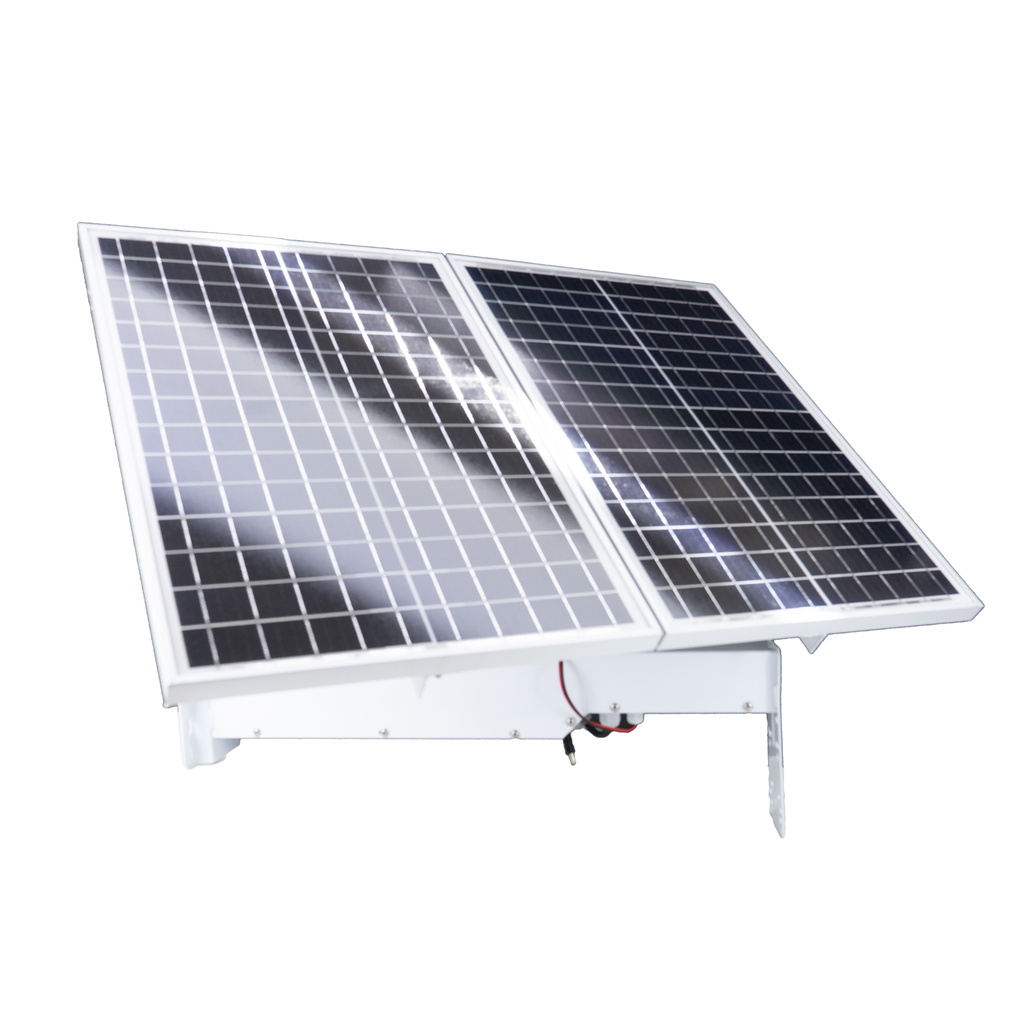 PNI PSF6020 photovoltaic Solar Panel 60W Power with 20A Battery Included, 12V Output, for Surveillance Cameras [Energy Class A]
