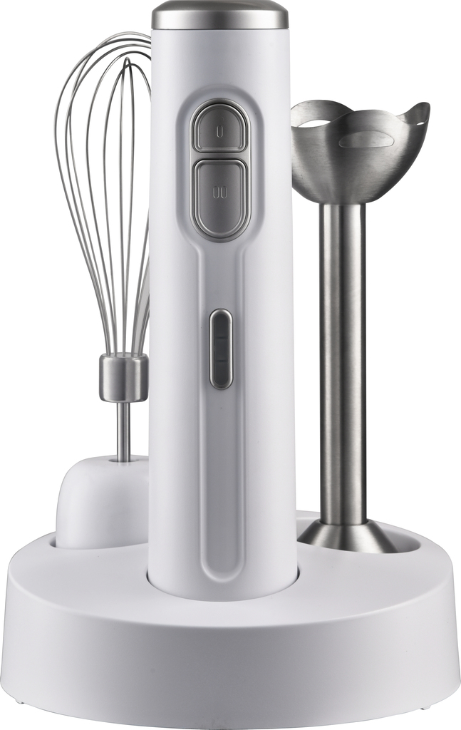 Cordless hand blender, hand mixer, chopper, blender