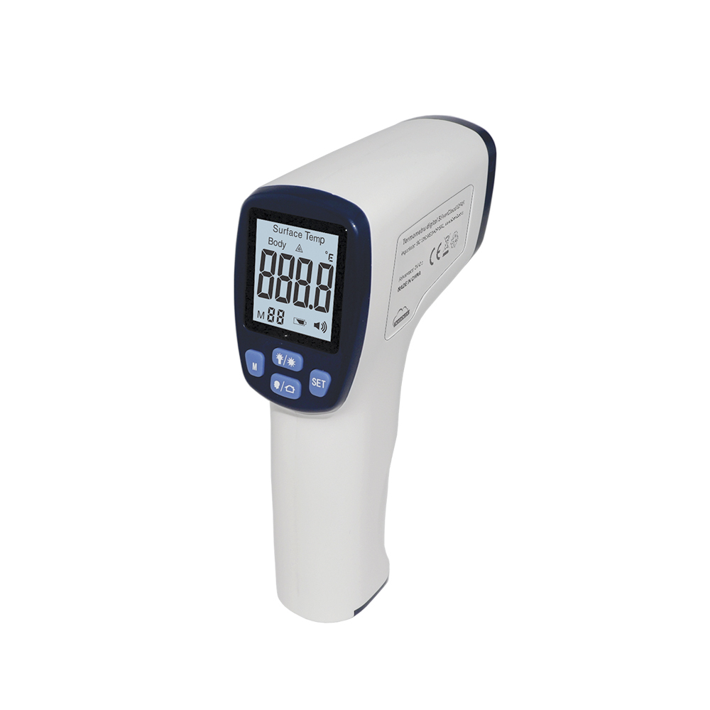 SilverCloud UF41 digital thermometer with infrared, non-contact, body and surface technology, with voice alert