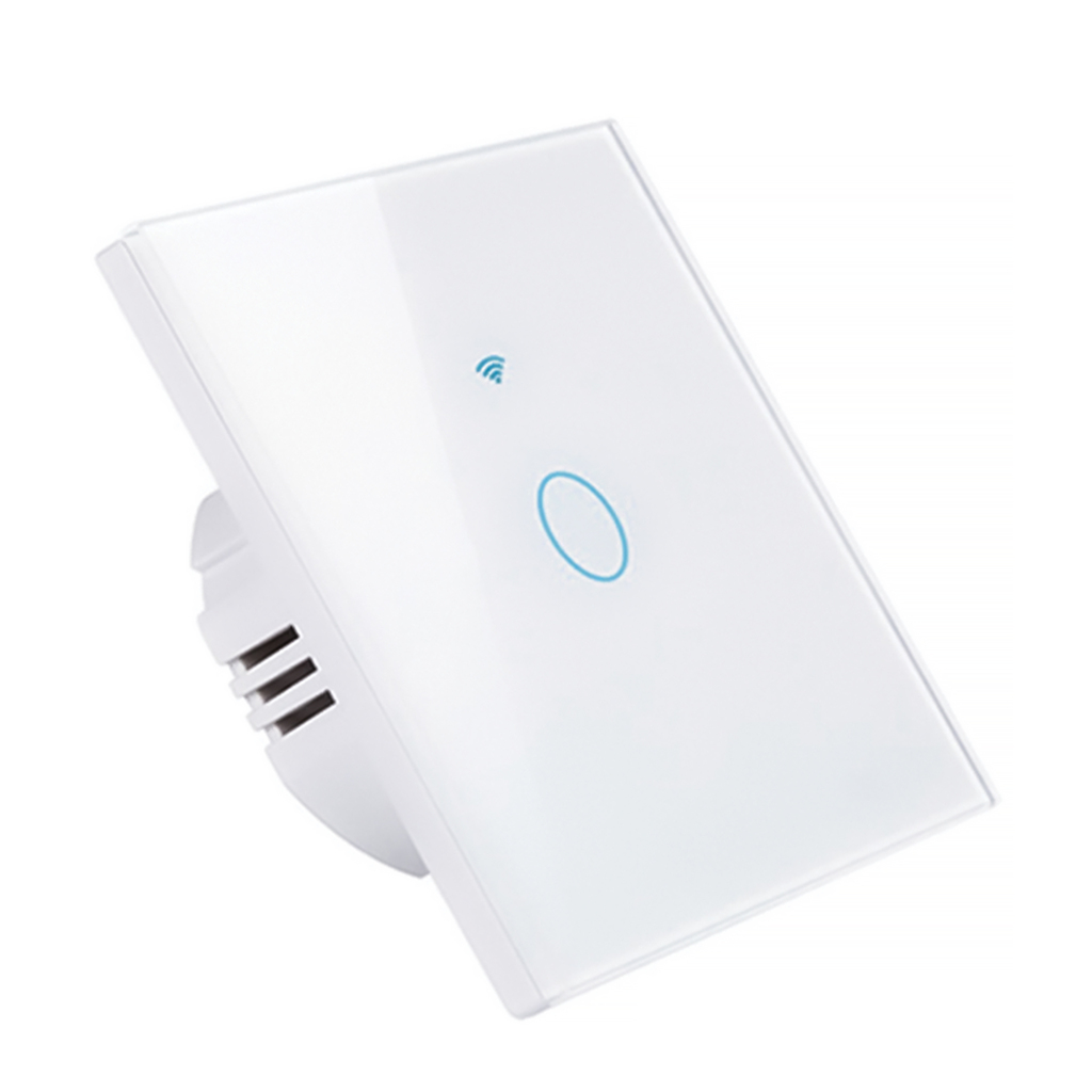 Smart switch with PNI SafeHome PT101L WiFi touch, 10A, control via Tuya Smart application, compatible with Alexa and Google Assistant - Smart Home