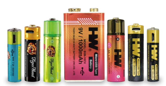 HW Rechargeable Li-ion Battery Series