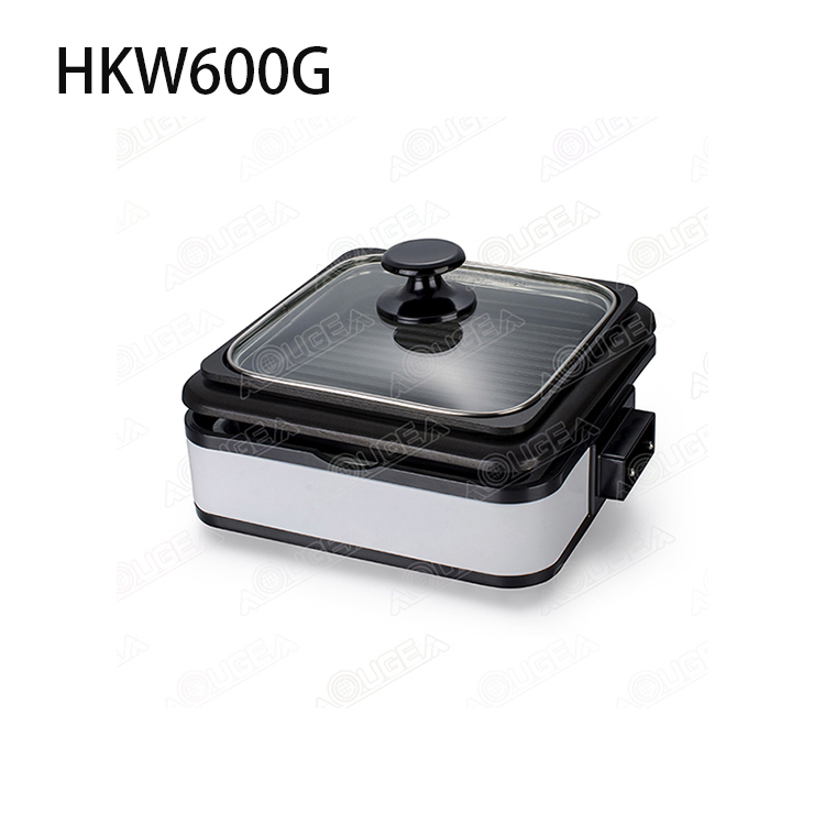Electric Cooking Plate With 2 Hot Plates HKW600G
