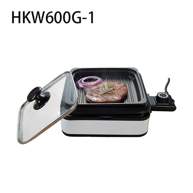 Electric Cooking Plate With 2 Hot Plates HKW600G