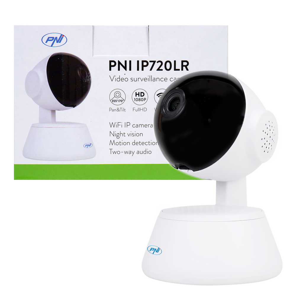 PNI IP720LR 1080P 2 MP video surveillance camera with IP P2P PTZ wireless, microSD card slot