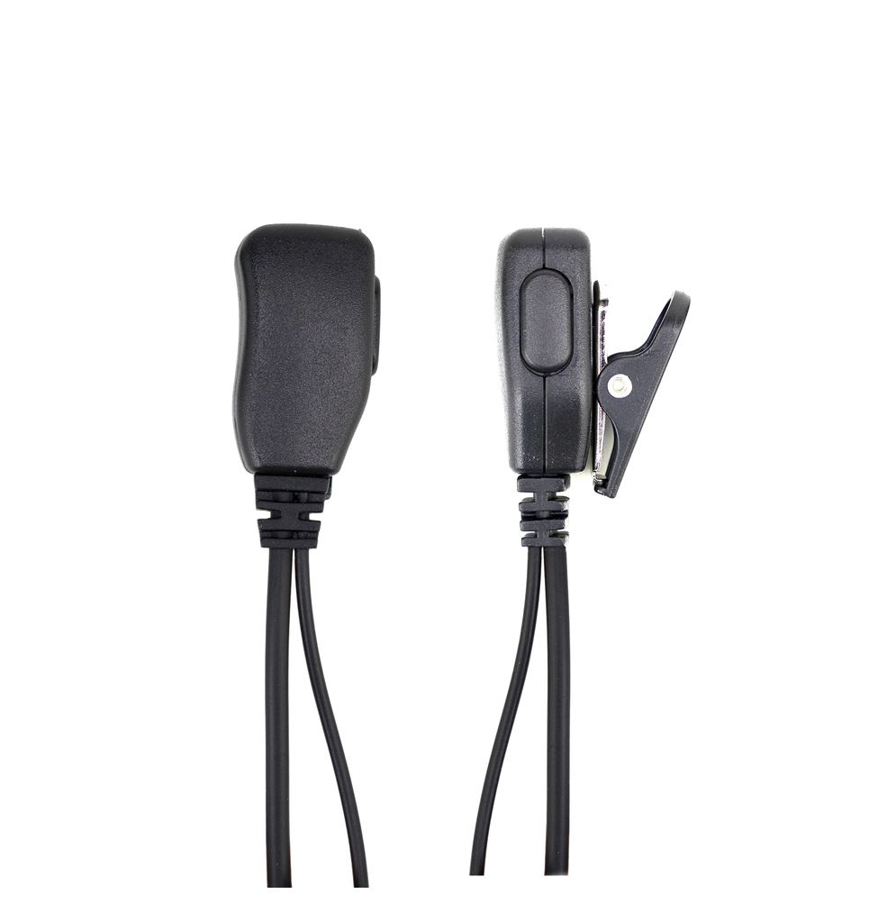 Headset with microphone and acoustic tube PNI HM92 with 2-pin PNI-MT plug for Motorola stations