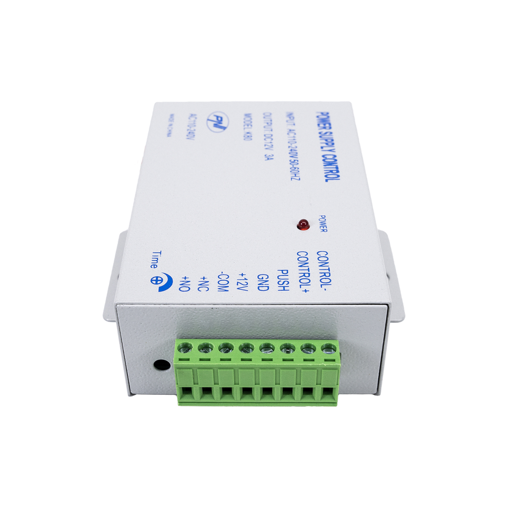 Voltage source with timer PNI K80 12V and 3A for. yale and access control