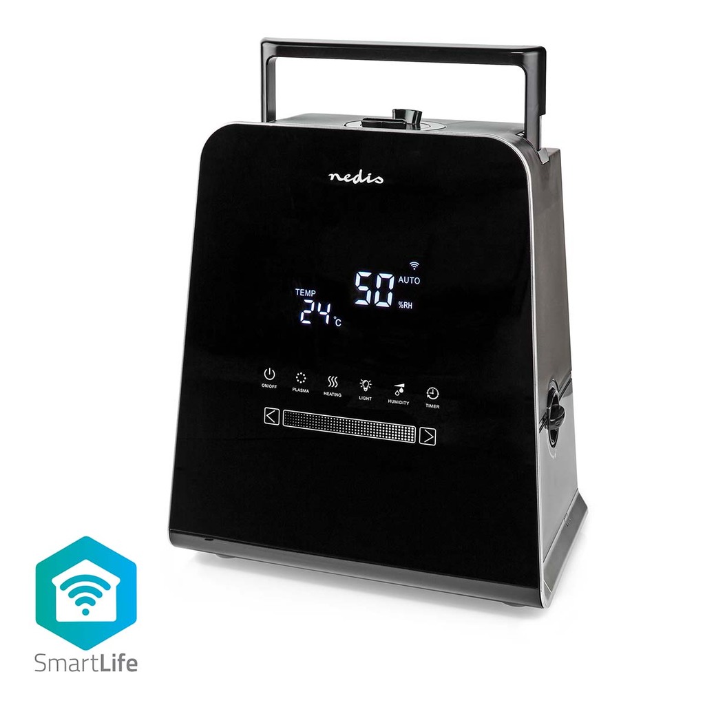 Nedis Smart Wi-Fi Ultrasonic Humidifier HUMI150BKW
